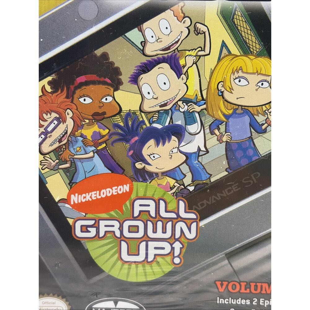 GBA Video - All Grown Up Volume 1 for Gameboy Advance - NEW SEALED - Picture 7 of 7